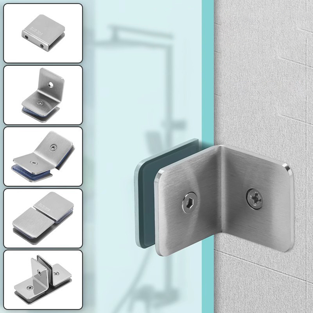 Furniture Hardware Connectors - Acier inoxydable 90 ° Clips de