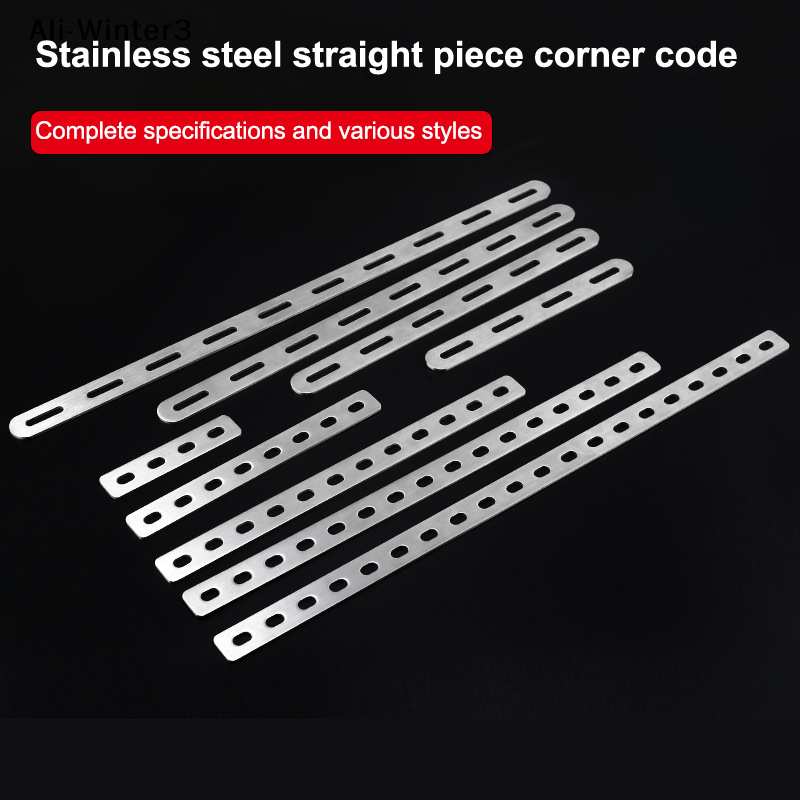 Furniture Hardware Connectors - Plaque de raccordement en acier inoxydable