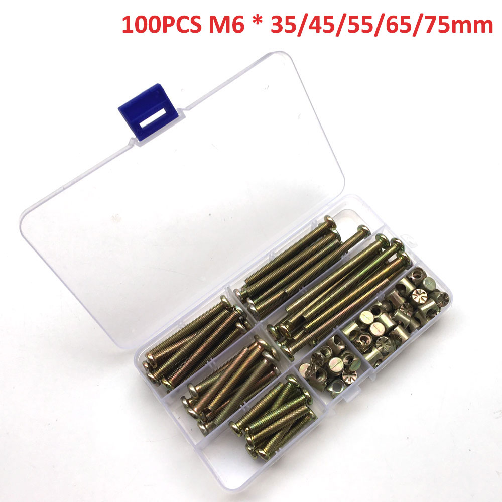 Furniture Hardware Barrel Nut - Wieshammkit-Écrou de oral ille M6 en
