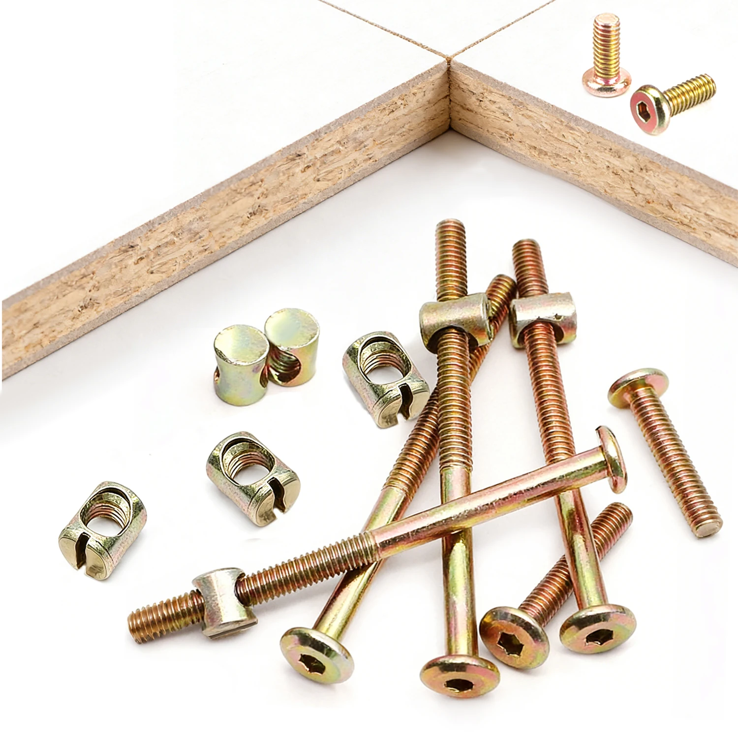 Vis à tête hexagonale M6, 10/2 - Furniture Hardware Barrel Nut avis et prix