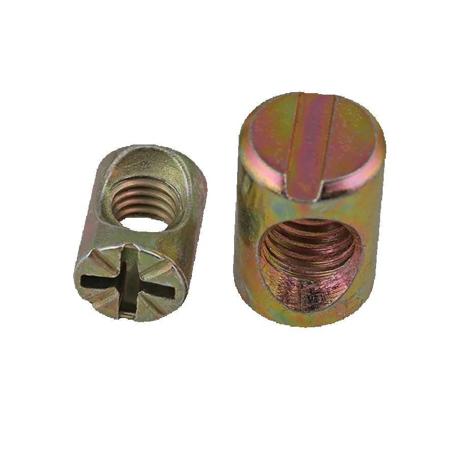 100 pièces d'écrous à barillet - Furniture Hardware Barrel Nut avis et prix