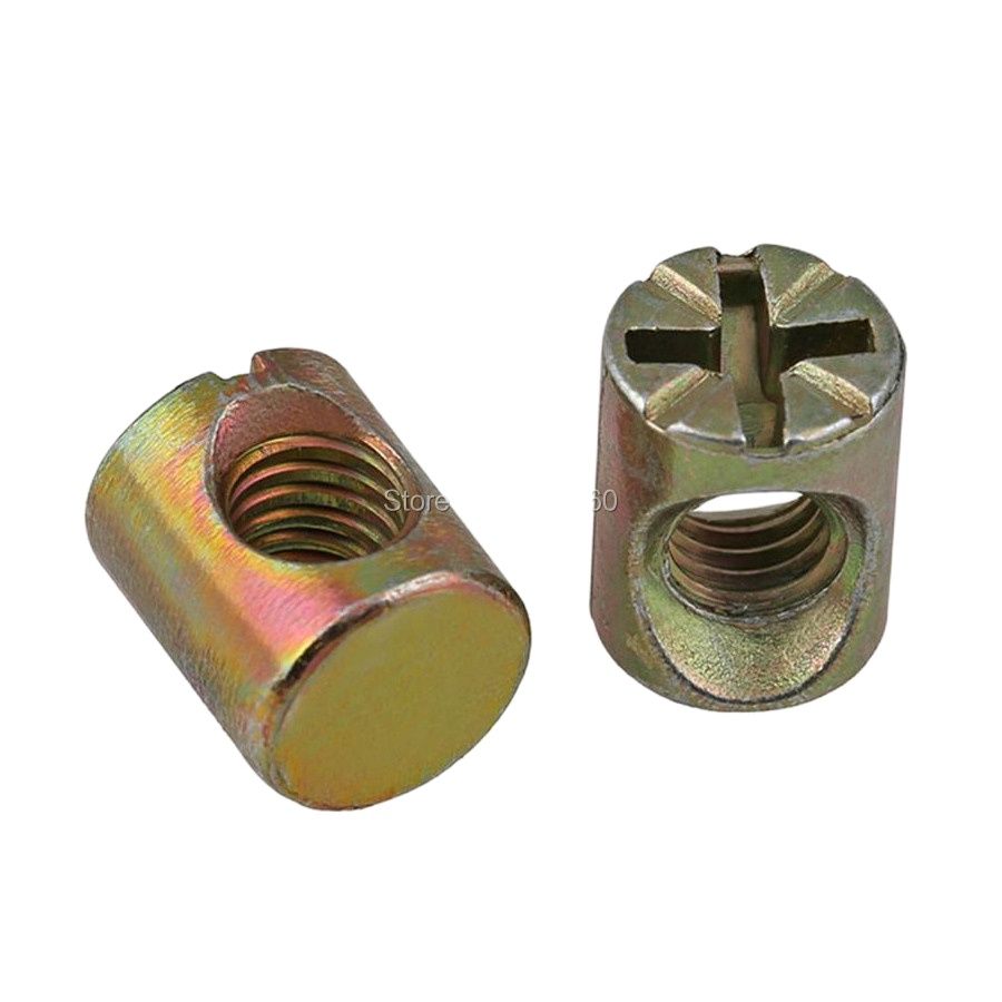 100 pièces d'écrous à barillet - Furniture Hardware Barrel Nut avis et prix