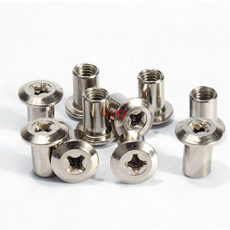 10 pièces 6mm écrou de baril t - Furniture Hardware Barrel Nut avis et prix
