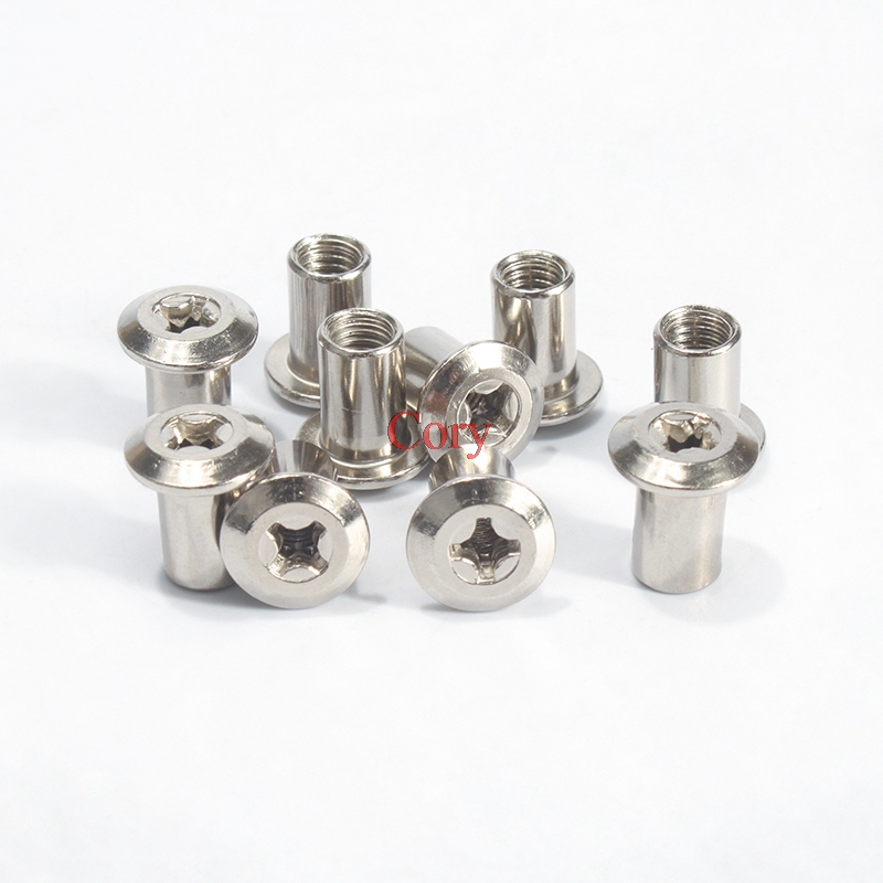 10 pièces 6mm écrou de baril t - Furniture Hardware Barrel Nut avis et prix